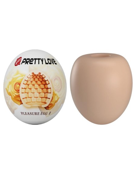 masturbator egg pleasure egg ii orange