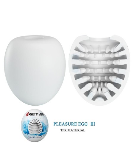masturbator egg pleasure egg iii white