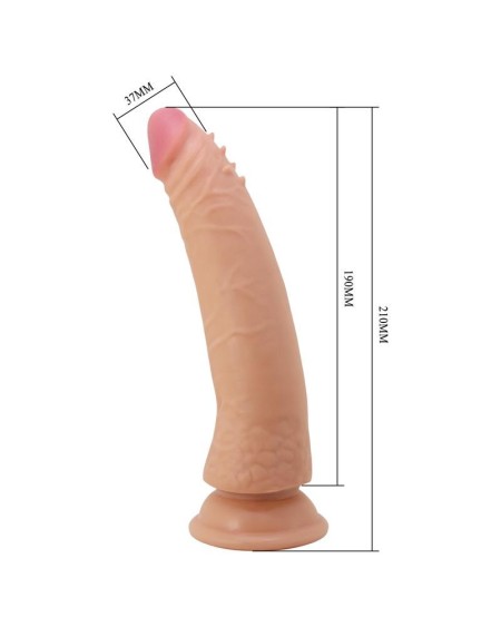 kable sliding peau réaliste dildo 8.3 - 21 cm