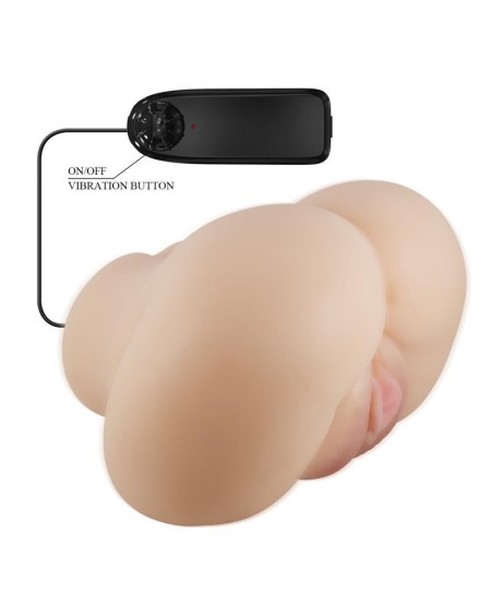 luna vibrant réaliste masturbator vagina and anus