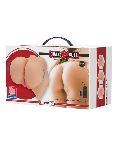 emilia vibrant réaliste masturbator vagina and anus