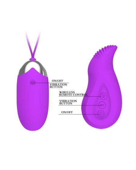 pretty love vibrador a control remoto eden cl40