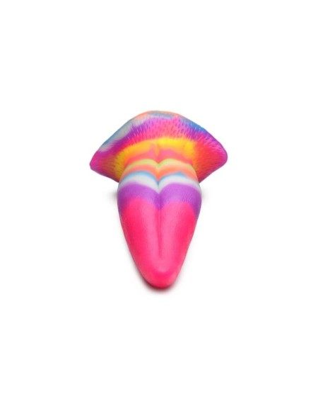 glow-in-the-dark unicorn tongue dildo 8.4