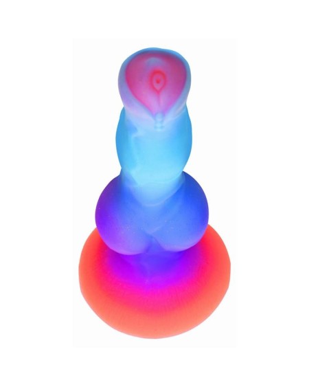 glow-in-the-dark alien dildo 8.5