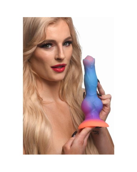 glow-in-the-dark alien dildo 8.5