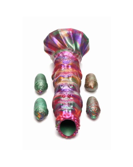 ovipositor dildo with 4 silicone eggs 9