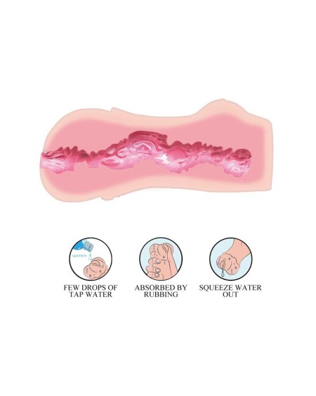 body vagina masturbator water peau