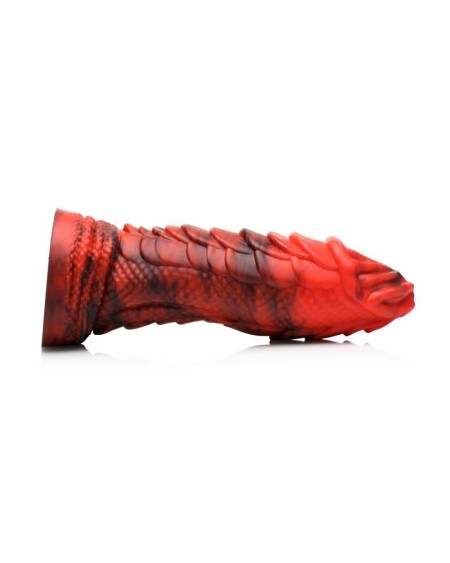 fire dragon red scaly dildo