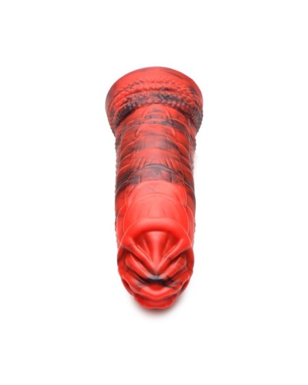 fire dragon red scaly dildo
