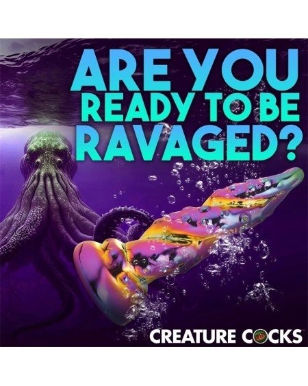 enchanting rainbow borosilicate glass dildo