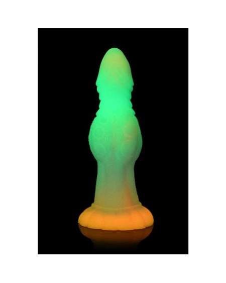 glow-in-the-dark alien dildo