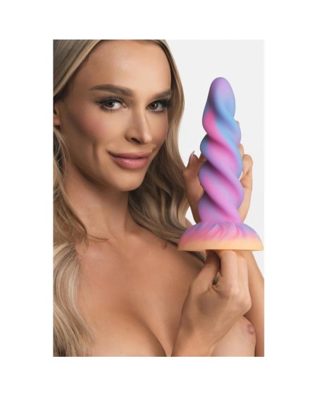 glow-in-the-dark unicorn dildo