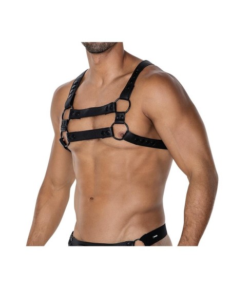 h4rness06 chest hrness 4way noir one size