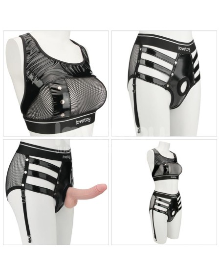 2 pieces set rebellion reign iconic harness
