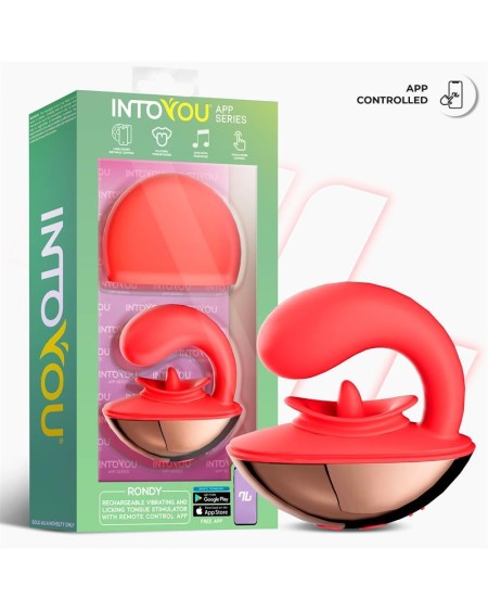 rondy vibrant and licking tongue stimulator with app