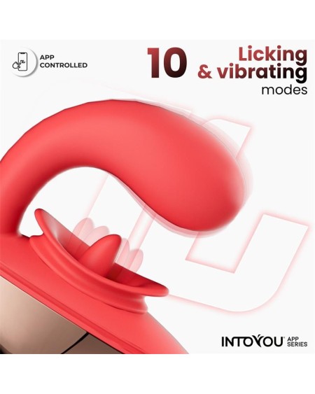 rondy vibrant and licking tongue stimulator with app
