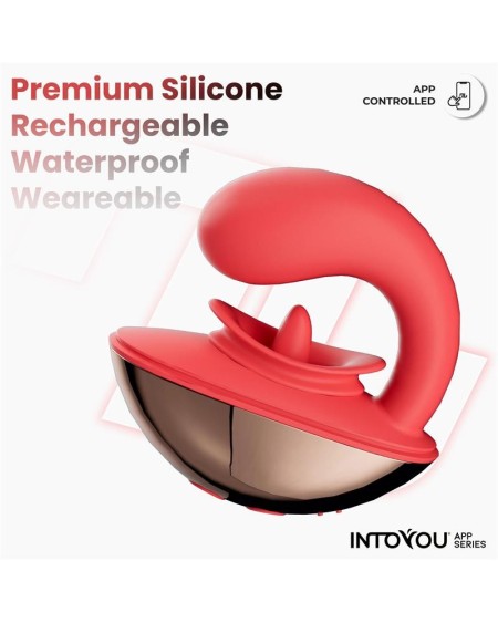 rondy vibrant and licking tongue stimulator with app