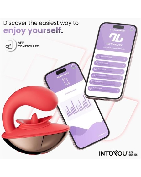 rondy vibrant and licking tongue stimulator with app