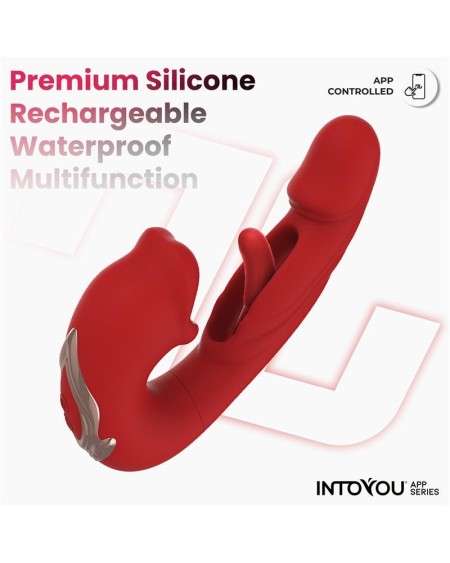 mouty vibe with biting and flipping with app