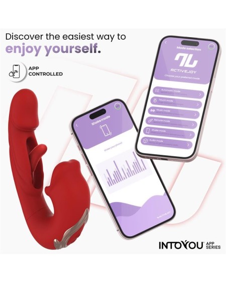 mouty vibe with biting and flipping with app