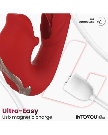 mouty vibe with biting and flipping with app