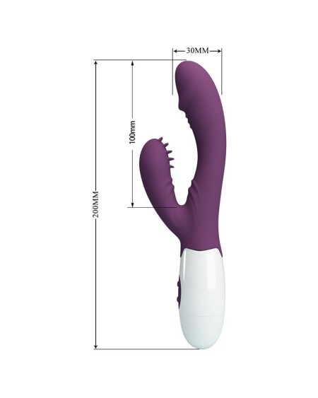 vibrator andre 30 functions violet