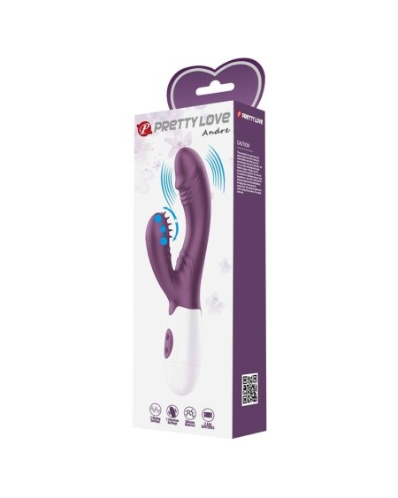 vibrator andre 30 functions violet