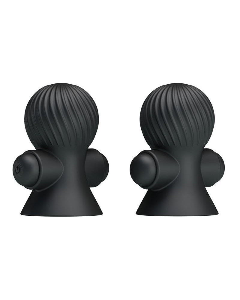 nipple sucker with vibration noir