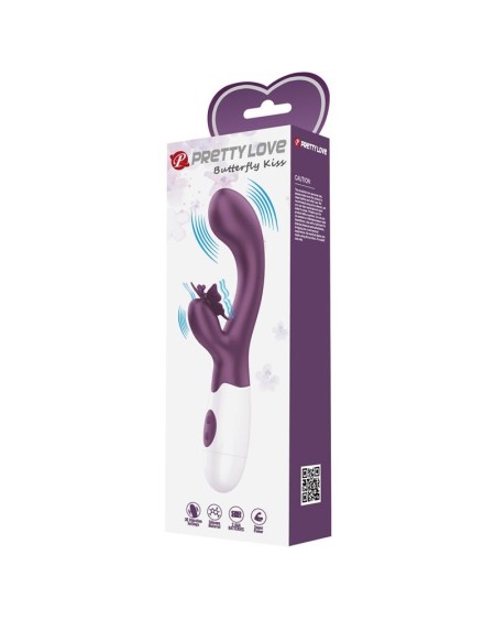 vibrator butterfly kiss 30 functions violet