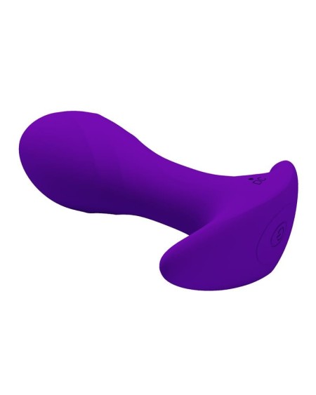 anal masager with vibration violet