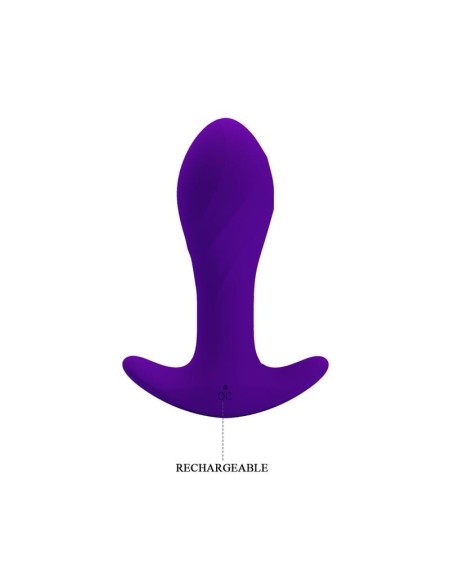 anal masager with vibration violet