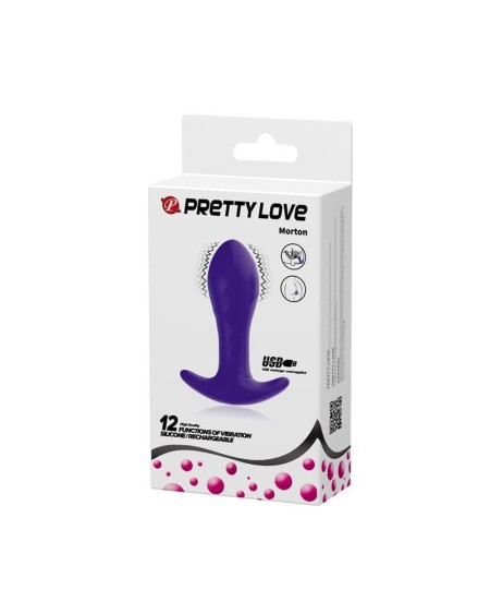 anal masager with vibration violet