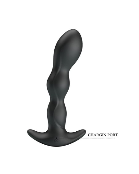 yale butt plug with vibration noir