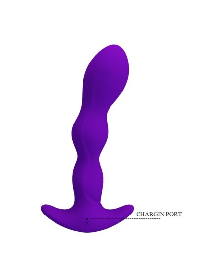 yale butt plug with vibration violet