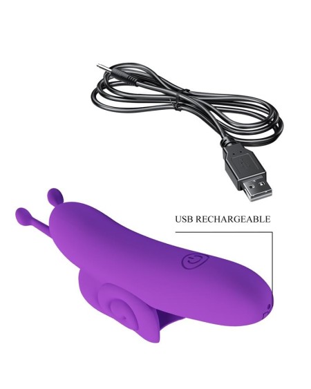 finger vibrator snail violet
