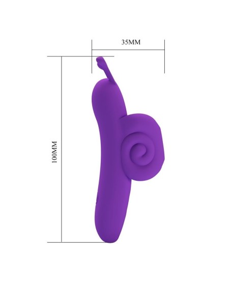 finger vibrator snail violet