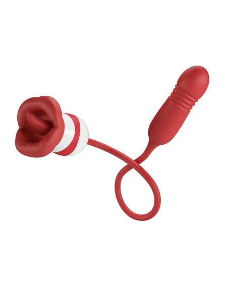 mouth vibrator with licking and thrusting ashlyn