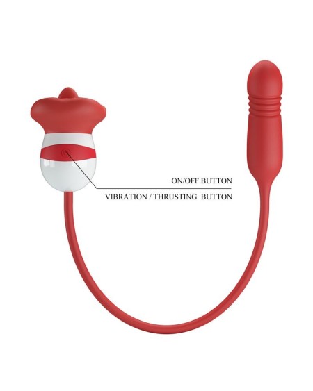 mouth vibrator with licking and thrusting ashlyn