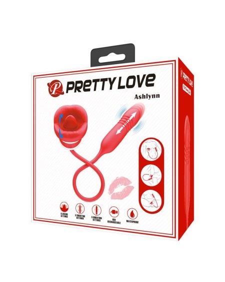 mouth vibrator with licking and thrusting ashlyn