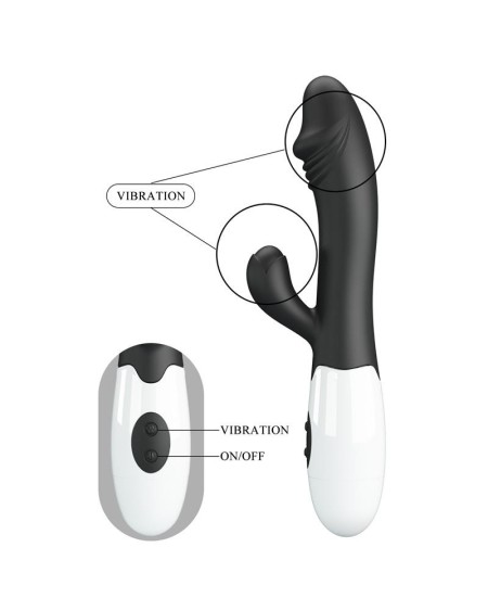 vibrator snappy 30 functions noir