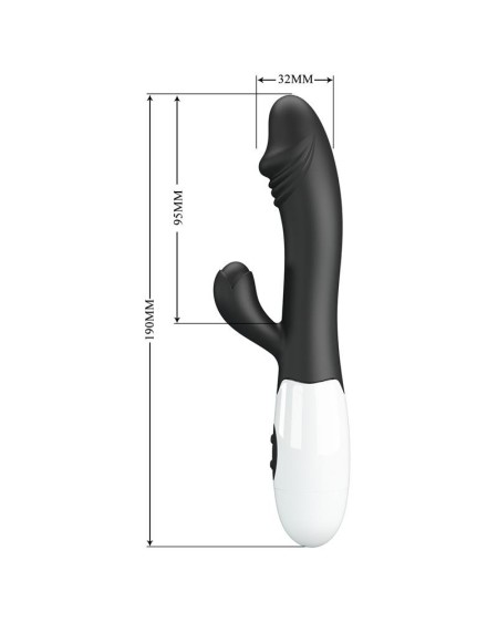 vibrator snappy 30 functions noir
