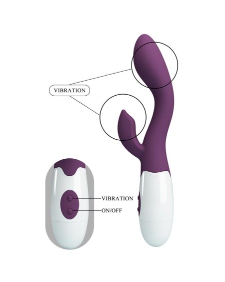 vibrator brighty 30 functions violet