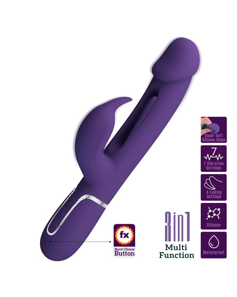 vibrator with licking kampas
