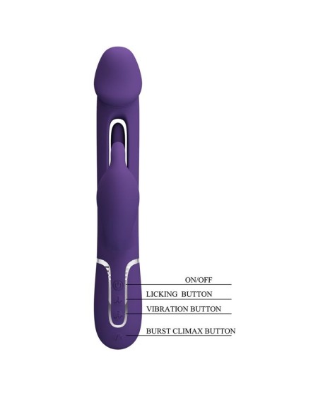 vibrator with licking kampas