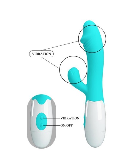 vibrator snappy 30 functions blue
