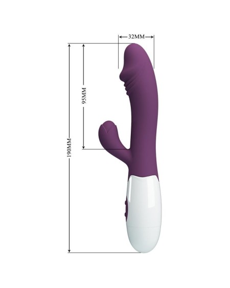vibrator snappy 30 functions violet