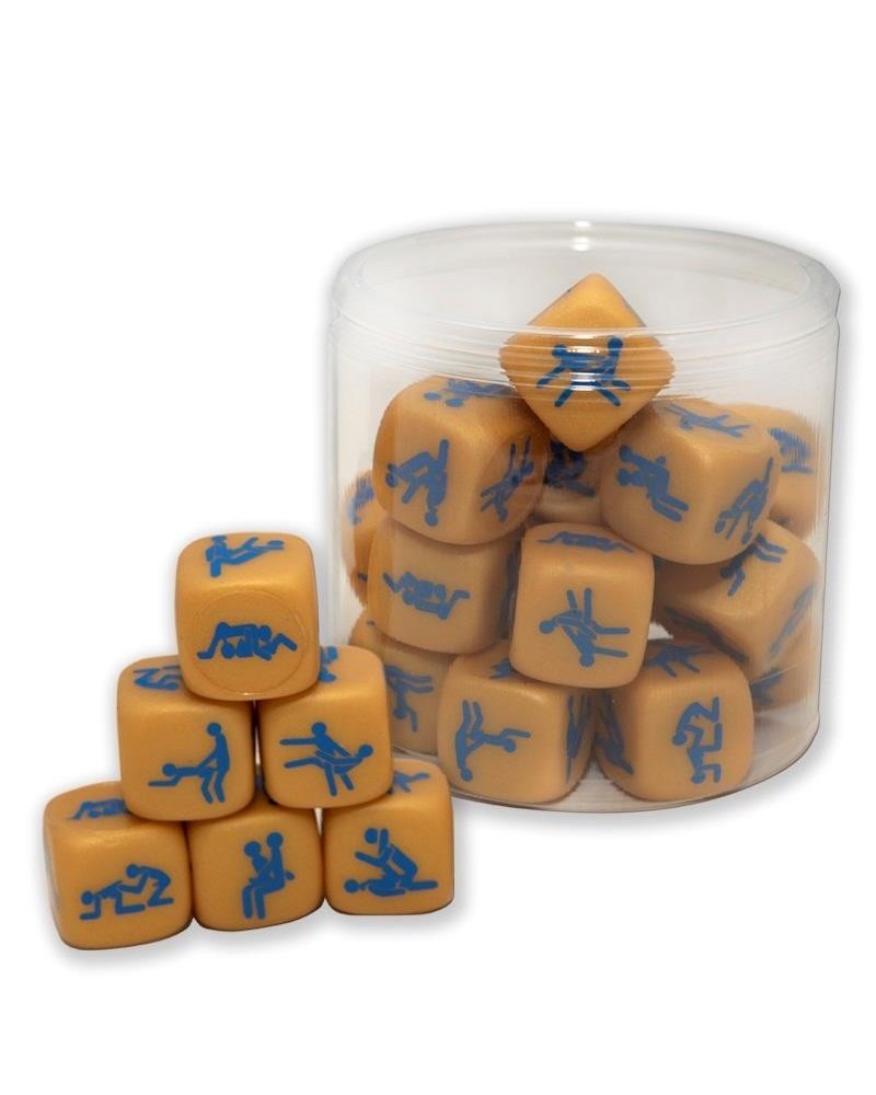rubber rigide dice gold edition gay version 1 die