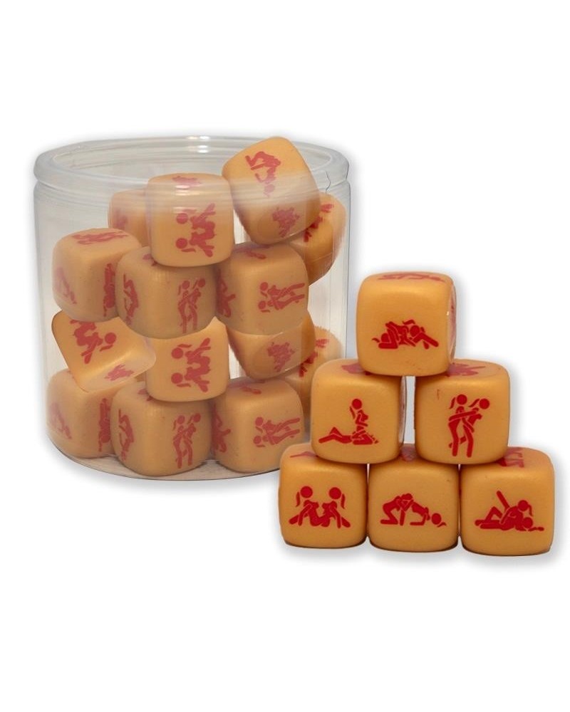 rubber rigide dice gold edition lesbian version 1 die