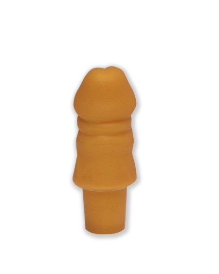 gold edition penis-shaped bottle stopper