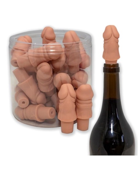 wine penis-shaped bottle stopper 1 ud